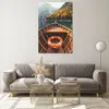 Bilder auf glas - Einteilig - £ódŸ Berge Kajak - 80x120cm - Produktbild-Vorschau 7