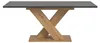 Uittrekbare eettafel, Artisan grijs, met X-poten, 150-190 Productafbeelding-voorbeeld 2