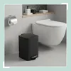 Relaxdays Cestino da cucina, 20 litri, chiusura automatica, Anteprima dell’immagine prodotto 3
