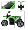 HOMCOM HOMCOM Kinder Elektro-Motorrad, 6V Kindermotorrad Produktbild-Vorschau 3