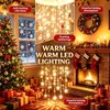 Beleuchteter Kronleuchter in Form Einer Weihnachtsmannmütze Produktbild-Vorschau 4