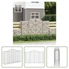 The Living Store Gabione mit Hochbogen 200x50x120/140 cm Produktbild-Vorschau 6