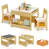 BEALIFE 3-teilige Kindersitzgruppe TB91 | Kindertisch mit 2 Produktbild-Vorschau 1