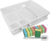 WELLGRO Égouttoir en plastique avec brosse de nettoyage et Voir les images du produit 7