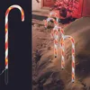 set di 12 luci da giardino a bastoncino di zucchero LED Anteprima dell’immagine prodotto 2