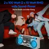 A group of young people dancing around a boombox. Náhľad obrázku produktu