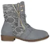 VAN HILL Damen Schnürstiefeletten Paisley Stiefeletten mit Produktbild-Vorschau 2
