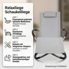 Mucola Schaukelliege faltbar Relaxliege Sonnenliege Produktbild-Vorschau 2