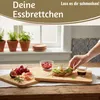 LS-LebenStil 3x Holz Frühstücksbrett Essbrettchen 22x14cm Produktbild-Vorschau 4