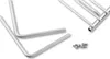 Edelstahl Grillrost mit verstellbarer Breite 45-55X37cm aus Produktbild-Vorschau 6