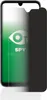 A privacy screen protector for a smartphone, partially covering the screen. Produktbild-Vorschau
