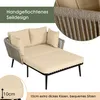 Hochwertiges Gartensofa & Sonnenliege mit 10cm Polster, Produktbild-Vorschau 5