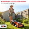 Grafner Akku-Rasenmäher 20V inklusive Akku und Ladegerät Produktbild-Vorschau 2