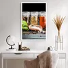Poster - Poster ohne Rahmen - Gewürze Knoblauch Holz Salz - Produktbild-Vorschau 5