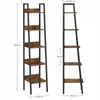 Two ladder shelves are shown side-by-side with dimensions indicated by lines and text. Podgląd zdjęcia produktu