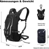 Sac à dos de vélo (jaune), 20L, imperméable, ultraléger. Voir les images du produit 5