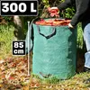 3er Gartensack Set mit Deckel 300L - 4 Reißfeste Griffe - Produktbild-Vorschau 11