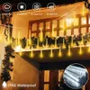 3M LED Meteor Shower String Lights Indoor Solar, Meteor Náhled obrázku produktu 8