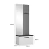 AX LIVING Kleiderschrank mit Spiegel Rosanno II - 80,6 cm Produktbild-Vorschau 3