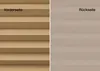 Plissee Thermo Klemmfix ohne Bohren Farbe: Cappuccino, Produktbild-Vorschau 2