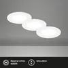 Briloner Jeft 3er Set LED Einbaustrahler 230V, Flach, 9 cm Produktbild-Vorschau 2