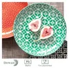 DOWAN Set di 6 piatti in porcellana 21,5 cm Piatto da Anteprima dell’immagine prodotto 4