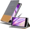 Cadorabo Hülle für Motorola MOTO Z Schutzhülle in Grau Produktbild-Vorschau 1