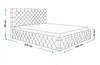 Polsterbett SIM 8 mit Kopfteil, 120x200 cm, Doppelbett mit Produktbild-Vorschau 5