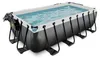 EXIT Black Leather Rahmenpool 400x200x100cm, Aufstellpool, Produktbild-Vorschau 3