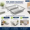 Testrut Geschirrabtropfkorb, 34,5x34,5cm schwarz Produktbild-Vorschau 12