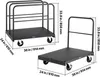 VEVOR Plattenwagen 272 kg Trockenbau Türwagen mit 20,32 cm Produktbild-Vorschau 7