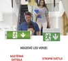 LED nouzové osvětlení NESSI 3 W, 3 h, IP65 Anteprima dell’immagine prodotto