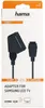 Hama 00205172, Scart, Samsung Socket, Schwarz Produktbild-Vorschau 3