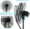 Ventilateur sur pied 75 W, 3 vitesses, ventilateur de sol, Voir les images du produit 3