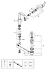 GROHE Lineare, Waschbecken, Hebelgriffe, 1/2", Chrom Produktbild-Vorschau 11