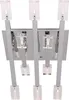 Deckenlampe, Glas, Chrom, Metall, klar, H 28cm Produktbild-Vorschau 5