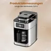 COSTWAY Filterkaffeemaschine mit Glaskanne für bis 8 Produktbild-Vorschau 8