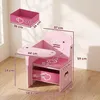 Mesa infantil 2 en 1 AIYAPLAY con silla, que incluye un Vista previa de la imagen del producto 3