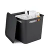 Box quadratisch 18 l BRISEN, Farbe:Anthrazit Produktbild-Vorschau 8
