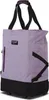 A studio shot of a purple and black rolling bag. Podgląd zdjęcia produktu