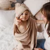 Baby Ono Bambus-Badetuch Beige 100 x 100 cm Produktbild-Vorschau 8