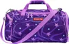 A purple duffel bag with a star pattern. Produktbild-Vorschau
