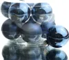 Christbaumkugeln Night Blue dunkelblau 5 x glänzend & 5 x Produktbild-Vorschau 1