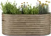 Blumfeldt High Grow Hochbeet, Ergonomisches 1.169 L Ovales Produktbild-Vorschau 1