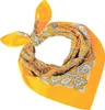 Tobeni 548 Bandana Nickituch in 100 Baumwolle für Damen und Herren Paisley Gelb Produktbild-Vorschau