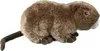 A plush toy nutria is shown from the side against a white background. Produktbild-Vorschau