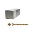 A product shot showing a box of screws and a single screw. Anteprima dell’immagine prodotto