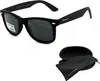 Retro Sonnenbrille Polarisiert Schwarz Getönt Nerd Brille Produktbild-Vorschau 1