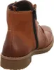 A close-up side view of a brown leather boot. Produktbild-Vorschau