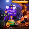 Halloween Aufblasbar Deko Outdoor 2,5M Terrible Geist mit Produktbild-Vorschau 6